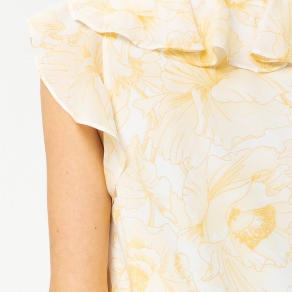 Freesia Flutter Sleeve Blouse - Picture 7 of 7